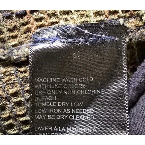 We The Free People Anneli Plaid Shirt Jacket Womens Small Button Down Ombre - Picture 7 of 8